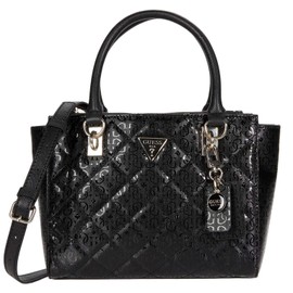 GUESS Ariella Society Satchel Black One Size