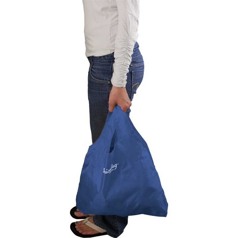 Chicobag Original Compact Reusable Grocery Bag with Attached Pouch and