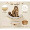 Cat Wall Shelf & Window Perch Combo, Wood Cats Wall