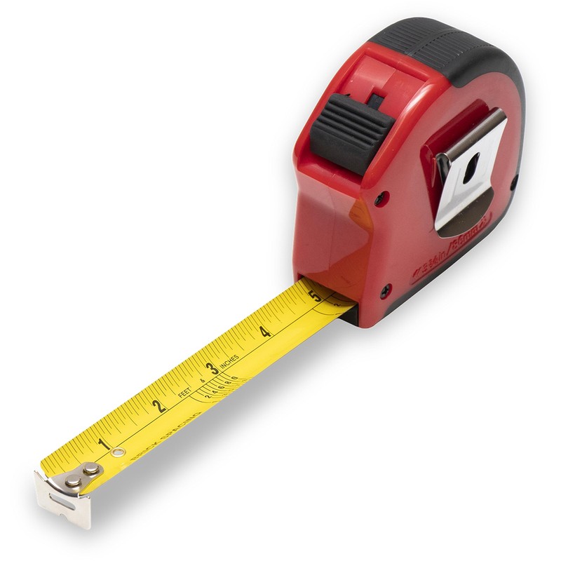 Marshalltown Tape Measure, Brick Spacing Tape Measure, Self Retracting, Soft