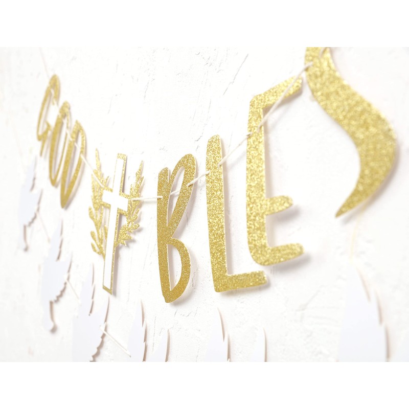 God Bless Decorations - Baptism & First Communion Banners, Garlands