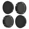 4 x 60 mm hub caps, wheel caps, rim caps