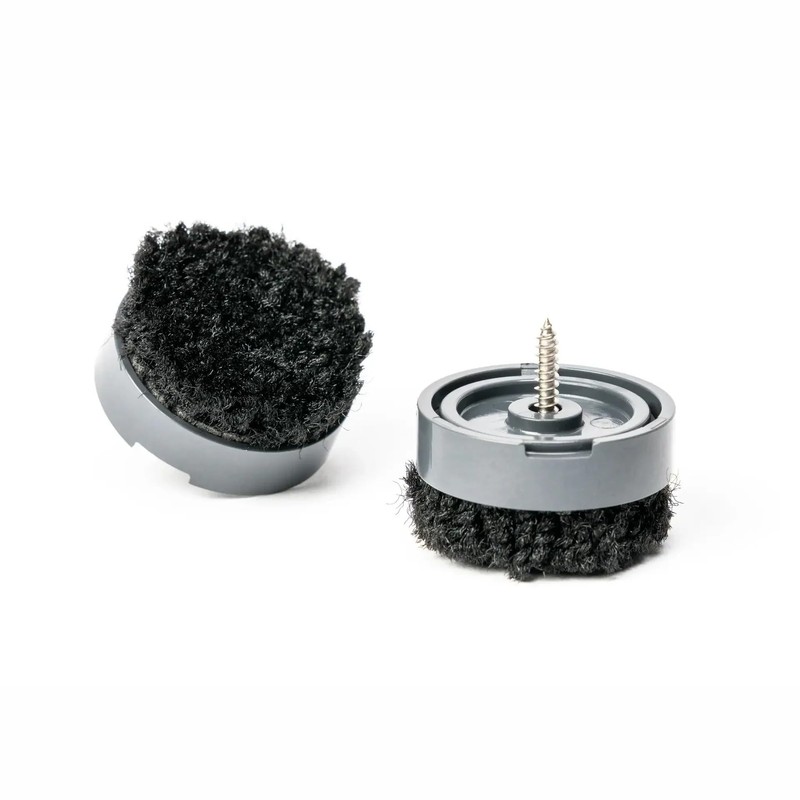 Footclick 2 - Scratch-proof screw-on glide for wooden furniture legs