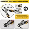 Fancytool Multi-Function Diagonal Pliers, 8-inch 4-in-1 Cr-V Steel Heavy Duty