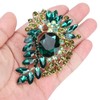 2Pcs Corsage Brooch Fashion Retro Exquisite Alloy Pins Applique Clothing