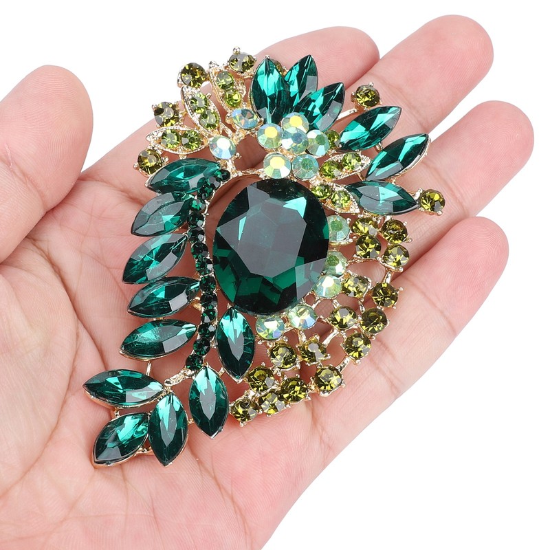 2Pcs Corsage Brooch Fashion Retro Exquisite Alloy Pins Applique Clothing