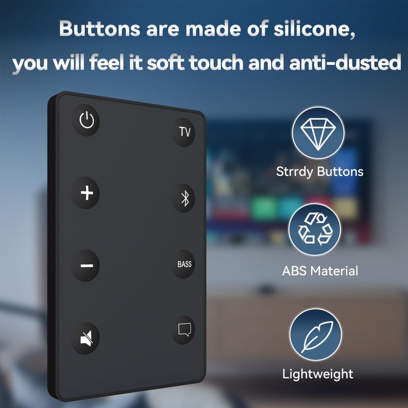 New Replacement Bose Remote Control for Bose TV Speaker/Bose Solo