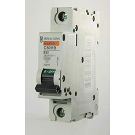Merlin Gerin C60HB120 20a Type B Single Pole MCB