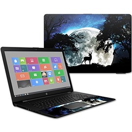 Mightyskins Skin Compatible with Hp 17t Laptop 17.3" (2017) - Moonlight Deer | Protective, Durable, and Unique Vinyl Decal Wrap Cover | Easy to Apply, Remove, and Change Styles | Made in The USA