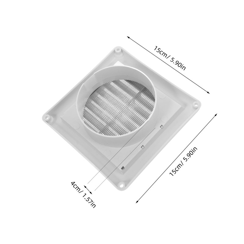 TEHAUX Air Vent Cover for Home Ceiling Floor Durable Plastic