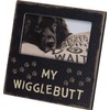Primitives by Kathy My Wigglebutt Decorative Picture Frame, Black