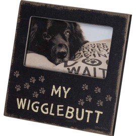 Primitives by Kathy My Wigglebutt Decorative Picture Frame, Black