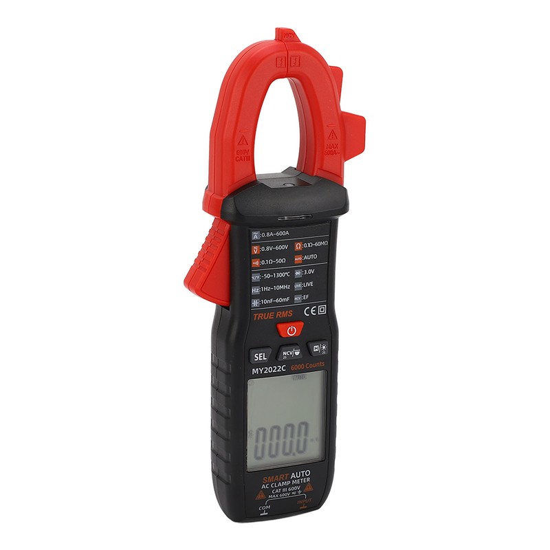 MAYILON Digital Clamp Meter Smart AC Multimeter Amp Ohm Volt