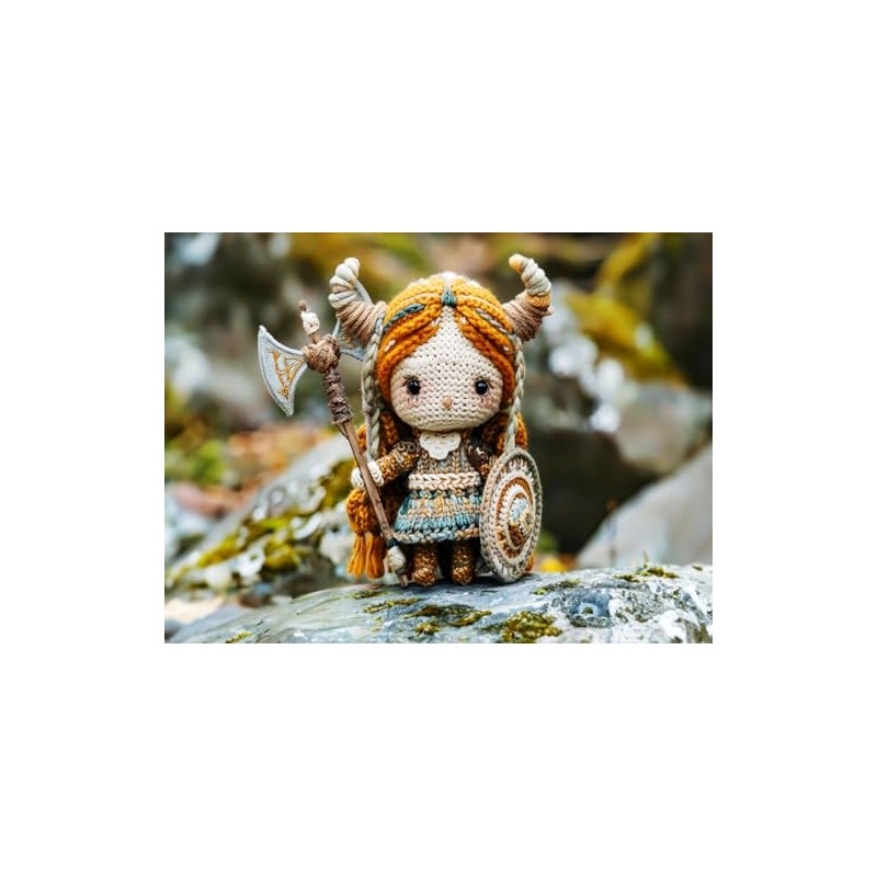 CALVENDO Puzzle Valkyrie with Axe and Shield | 1000 Pieces