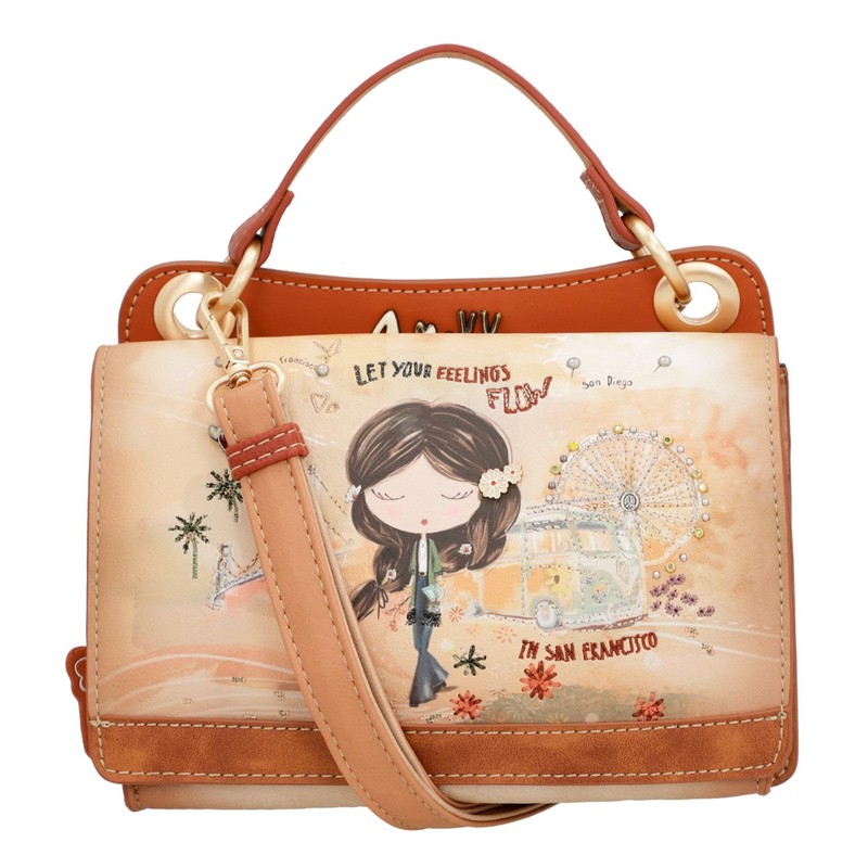 Anekke Peace & Love Mini Bag Camel