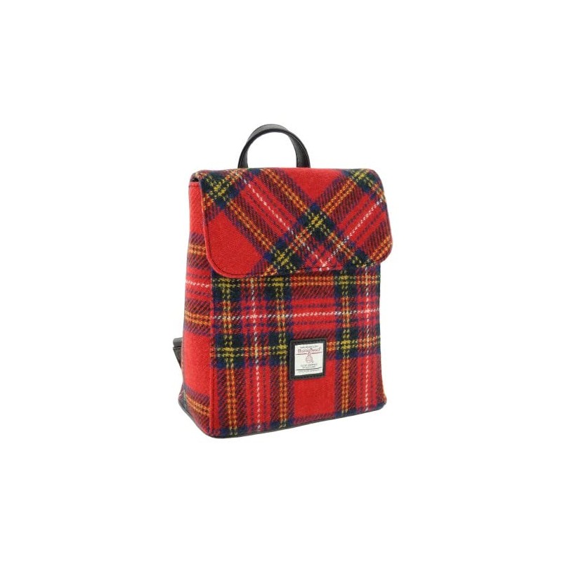 Glen Appin - Ladies Harris Tweed Mini Backpack with matching