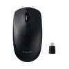 Elecom M-LE10DRCBK Wireless Mouse Type-C Connection, Large, 3 Buttons, Black