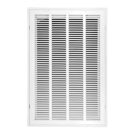 Venti Air 16" X 25" Steel Return Air Filter Grille - Removable Face/Door for 1 inch Filters - HVAC Duct Cover Grill (2-3 Business Day Delivery) [Outer Dimension: 18.5"W X 27.5" H]