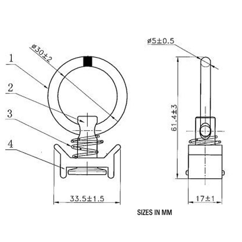 Mytee Products Heavy Duty Aluminum 6ft L-Track (2 Pcs) w/L-Track