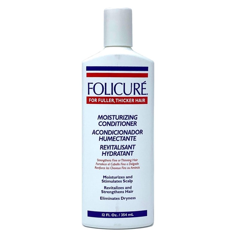 Folicure Shampoo Control Caída 11.8 oz y Acondicionador Hidratante 12