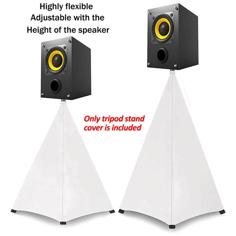 Speaker Stand Cover DJ Speaker Stretch Cover 360 Degree Speaker