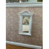 Unbranded Springtime Blue Bird Dollhouse Miniature Stained Glass Window Film