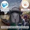 Veraly Sombrero De Proteccion Sol Cuello Cara Transpirable Chico