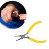 KAPTOOLS - Pinza Bisutería para Joyería De Punta Redonda 125mm,