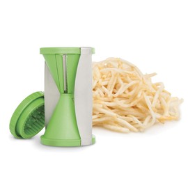 HIC Easy-Turn Vegetable Spiral Slicer and Paleo Spiralizer for Zucchini Spaghetti and Zoodles