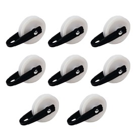 Nylon Clothesline Pulley 2 inch Diameter Nylon Pulley Outdoor Puller Rope Wire Rope Pulley Clothes Line Pulley Kit Clotheslines Rope Pulley (8)