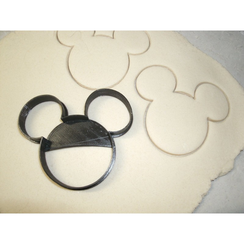 Magical Mouse FACE Outline Stencil and Cookie Cutter Decorating Set