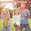 LM.XDBQ 40Pcs Blow Plastic Bubbles Plastic Bubbles Toys Large Bubble