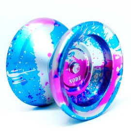 MAGICYOYO Y01 Node Yo-Yo - High Grade 6061 Aluminum (Blue Silver Pink)