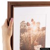 ArtToFrames 12x24 Inch Brown Picture Frame, This 1.25" Custom Wood