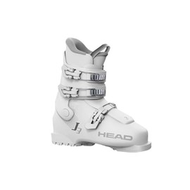 HEAD J 3 Junior Alpine Ski Boots, White/Gray, 25.5