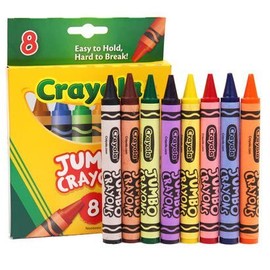 Crayola Jumbo Crayons 8ct Pack of 4 …
