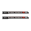 SKIL 94410C2 High Carbon Steel 10 TPI Multipurpose U-shank Jigsaw