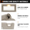 Left & Right Sun Visor with Vanity Light for 2013-2018