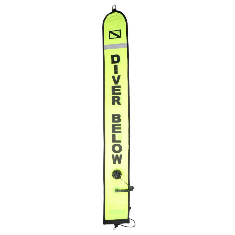 High Visible Inflatable Scuba Diving SMB Surface Signal Marker Buoy(Fluorescence