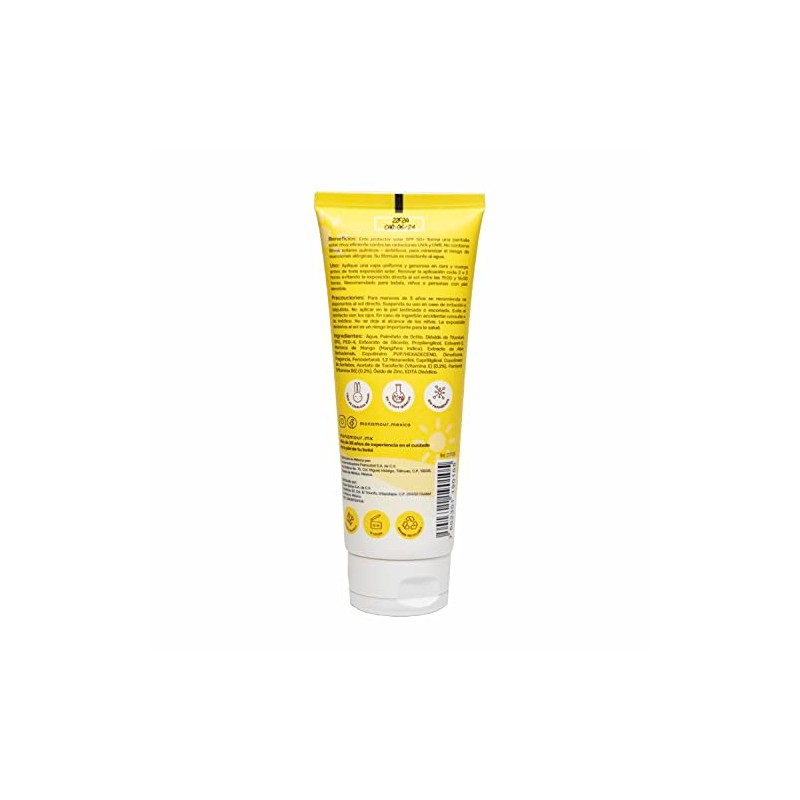 Mon Amour Protector Solar De Alta Protección SPF 50+ En