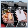 Sublimation Photo Car Visor Clip