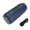 Electric Pencil Sharpener Full Automatic Dark Blue 2000mah Battery Rechargeable