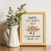 HEJOYN Fathers Day Card, Lovely Taco Father's Day Card for