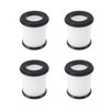 4PCS Vacuum Cleaner Mesh Filters Easily Disassembled Robot Vacuum Replacement