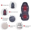 Snailax Massage Car Seat Cover Cushion Warm Heated Universal For