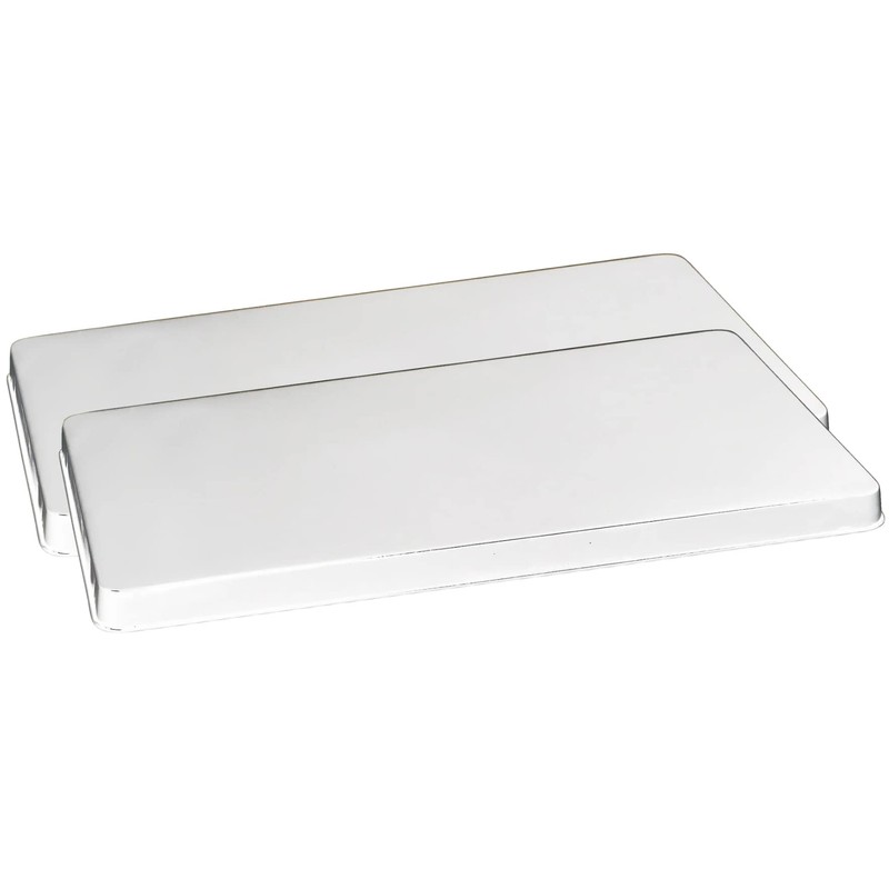 Reston Lloyd Rectangular Stove Burner Covers, Set of 2, White
