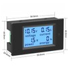 KETOTEK Voltimetro Amperimetro Digital DC 6.5-100V 20A 12V, Medidor de