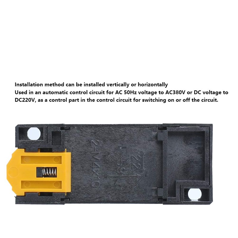 Fafeicy MY4NJ 14 Pin Relay Coil Power Relay Four Normally