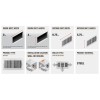 Everbilt 8 in. x 4 in. 3-Way Steel Wall/Ceiling Register,