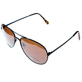 Mi Amore UV protection Aviator-Sunglasses Black/Brown
